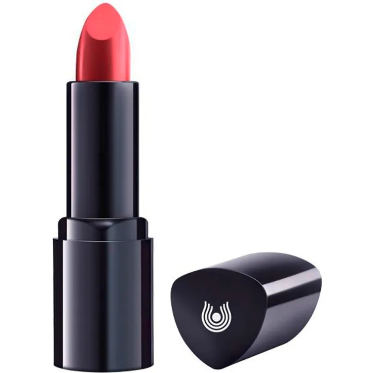 Dr. Hauschka Lipstick 03 Camellia, 4,1 g, natürliche Kosmetik mit intensiver Farbe und pflegenden Inhaltsstoffen