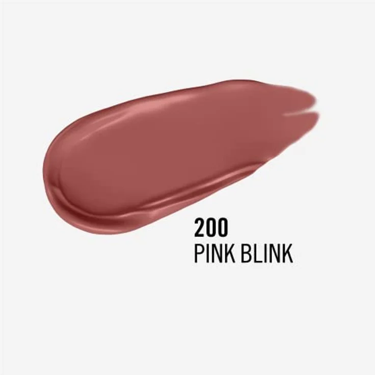 Rimmel London Lasting Mega Matte Lipstick Liquid Lipstick Long Lasting Moisturizing Formula Vegan 200 Pink Blink, 7.4ml – Bild 3