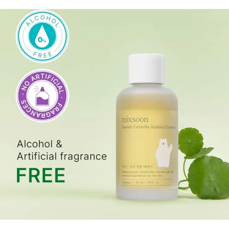 Mixsoon Centella Asiatica Essenz - 50ml: Beruhigend und Hautzellenerneuerung – Bild 5