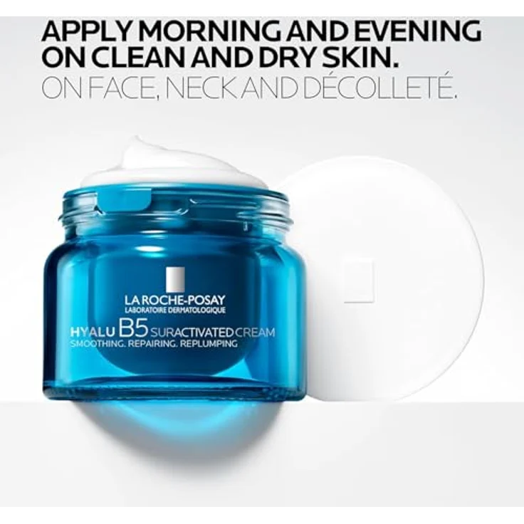 La Roche-Posay Hyalu B5 Suractivated Cream, konzentriertes Creme mit Hyaluronsäure, 50 ml, reduziert Falten und spendet intensiv Feuchtigkeit – Bild 8