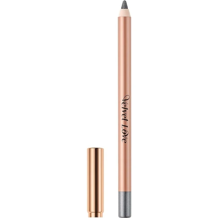 ZOEVA Velvet Love Eyeliner Pencil, Eyeliner 1,2 g in Metallic Graphite, vegan und cremige Textur