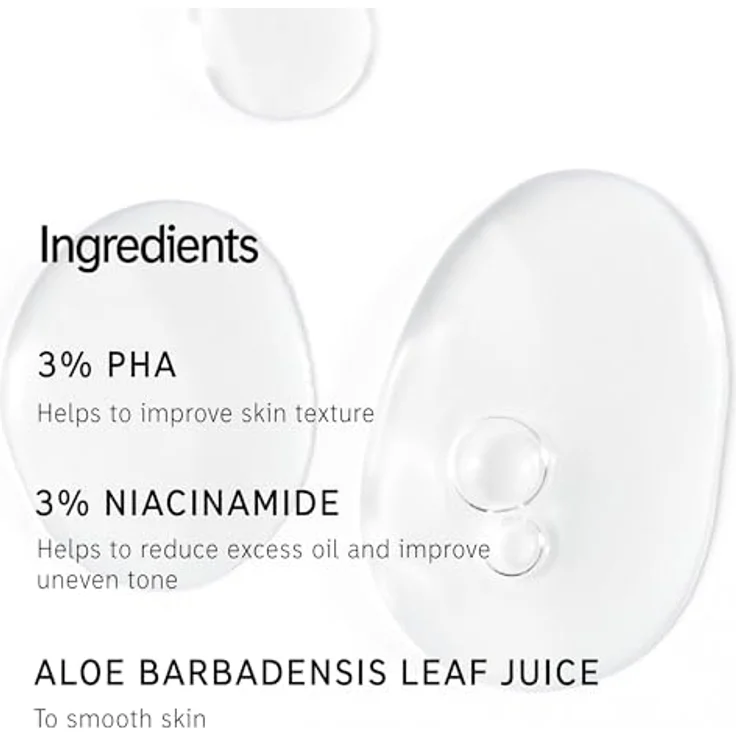 The INKEY List PHA Toner Gesichtswasser, mildes chemisches Peeling für empfindliche Haut, 200 ml – Bild 5