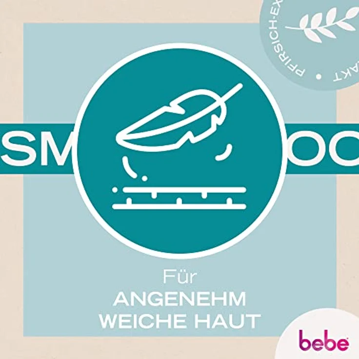 bebe Peeling für zarte Haut (150 g), sanfte Gesichtsreinigung mit Aprikosenextrakt & -Duft, gründliche Hautreinigung für normale Haut & Mischhaut – Bild 5
