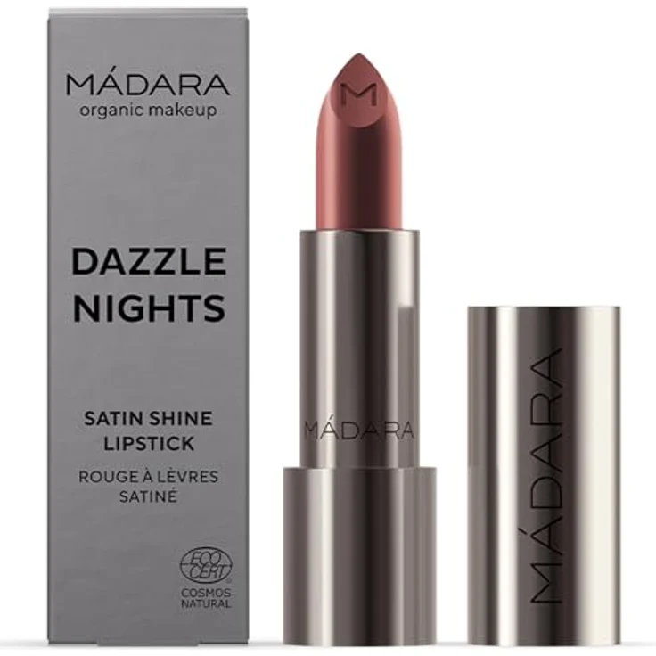 MÁDARA Dazzle Nights, glänzender Lippenstift Farbton #503 Charisma, vegan, 3.8 g – Bild 1
