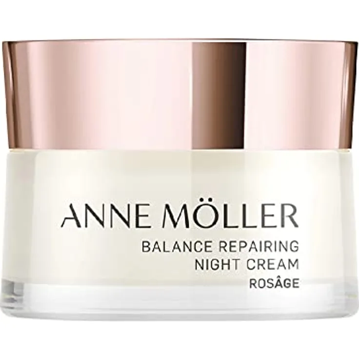 Anne Moller Rosage Crema Noche Oil-In 50Ml.I06R002, Gesichtscreme mit ausgewogener Öl-in-Creme-Formulierung, 50 ml