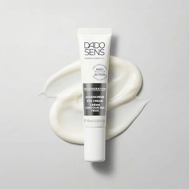 Dado Sens Regeneration E Augencreme (15 ml) - Anti-Aging Pflege mit Ectoin und NAD+ Booster, intensive Feuchtigkeit, für sensible Haut – Bild 2