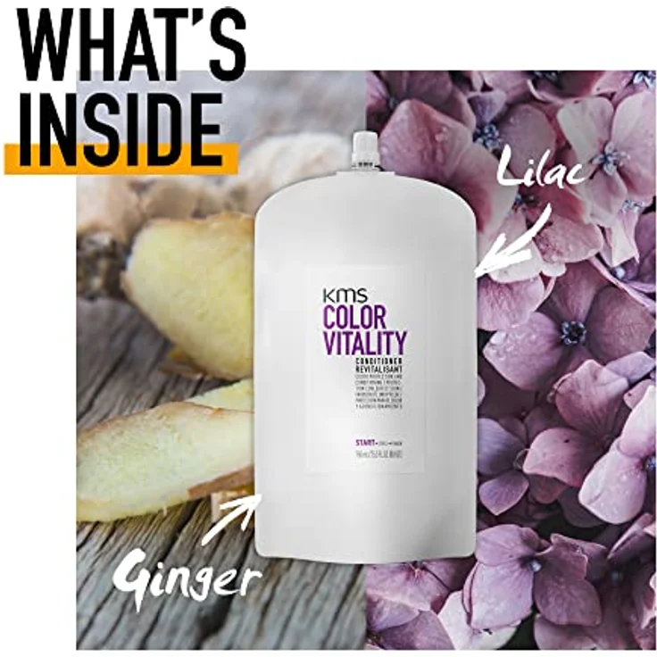 KMS Color Vitality Conditioner Pouch 750 ml, Pflegespülung für coloriertes Haar – Bild 5