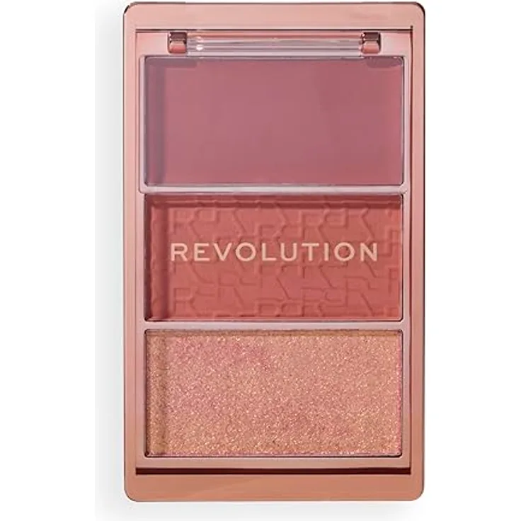 Revolution Icon Palette Blush, 2,8 g, Rouge für einen makellosen Teint