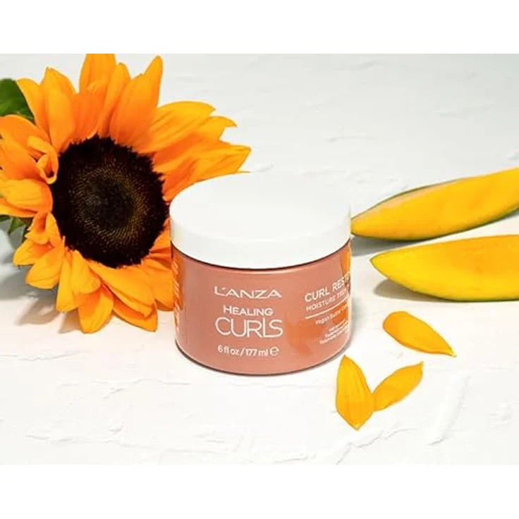 L'ANZA Feuchtigkeitsspendende Lockenkur - Leave-in Creme für mehr Feuchtigkeit, bändigt krauses Haar und schützt vor Hitze (177 ml) – Bild 5