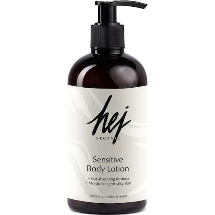 Hej Organic Sensitive Body Lotion, feuchtigkeitsspendende Lotion für empfindliche Haut, 300 ml, Unisex