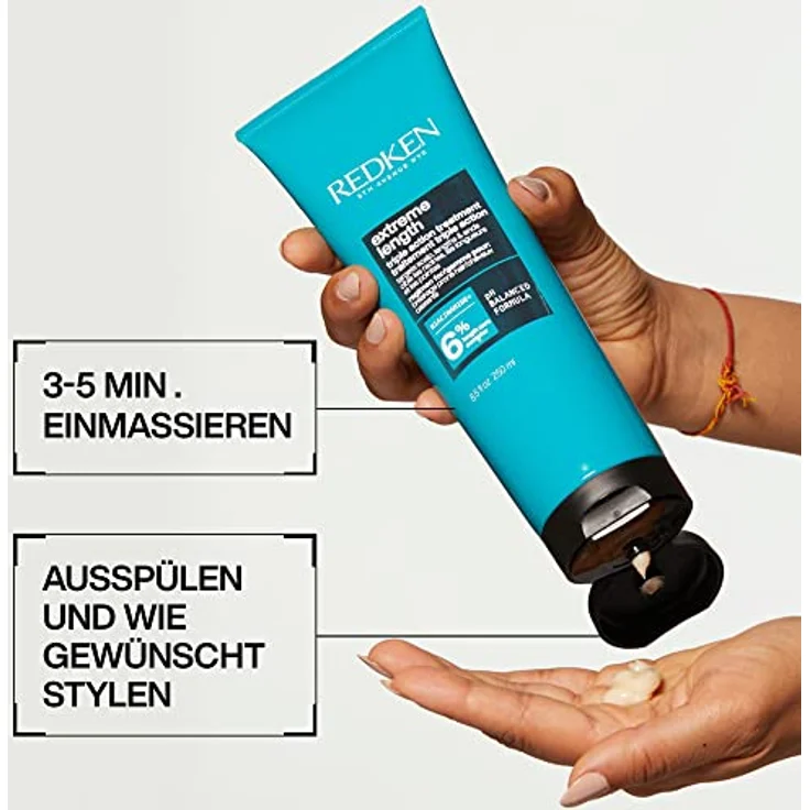 Redken Extreme Length Haarmaske 250 ml – Bild 2