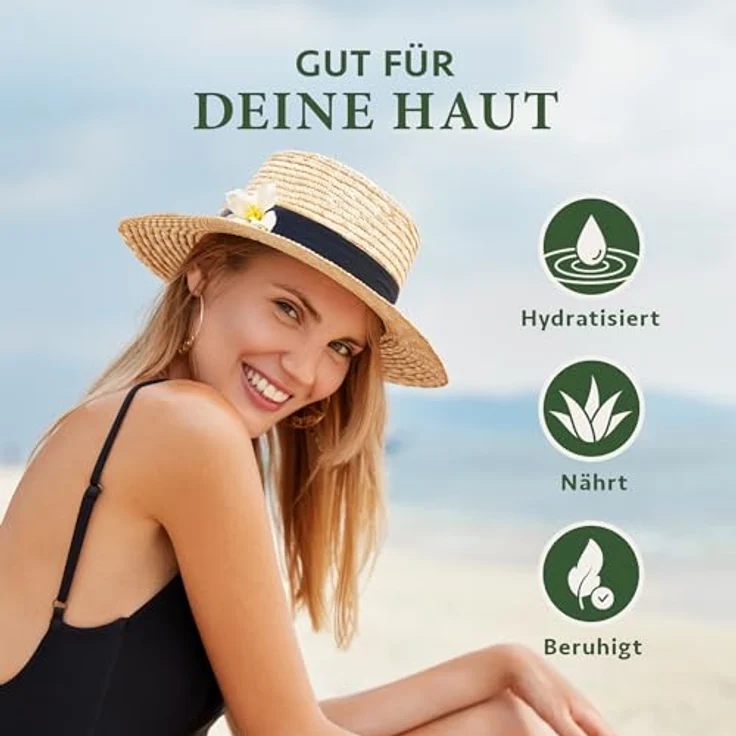 Satin Naturel Aloe Vera Gel Bio 200 ml  – Bild 2