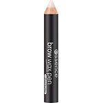 essence brow wax pen, Augenbrauen, mit Sheabutter, Nr. 01 transparent, transparent, pflegend, definierend, grundierend, natürlich, transluzent, vegan, Nanopartikel frei (1,2g)