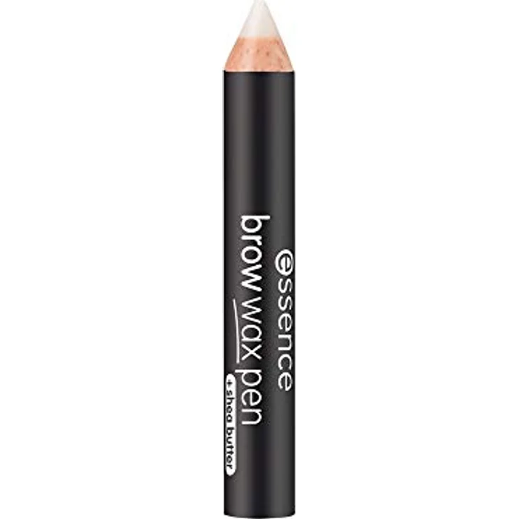 essence brow wax pen, Augenbrauen, mit Sheabutter, Nr. 01 transparent, transparent, pflegend, definierend, grundierend, natürlich, transluzent, vegan, Nanopartikel frei (1,2g) – Bild 1