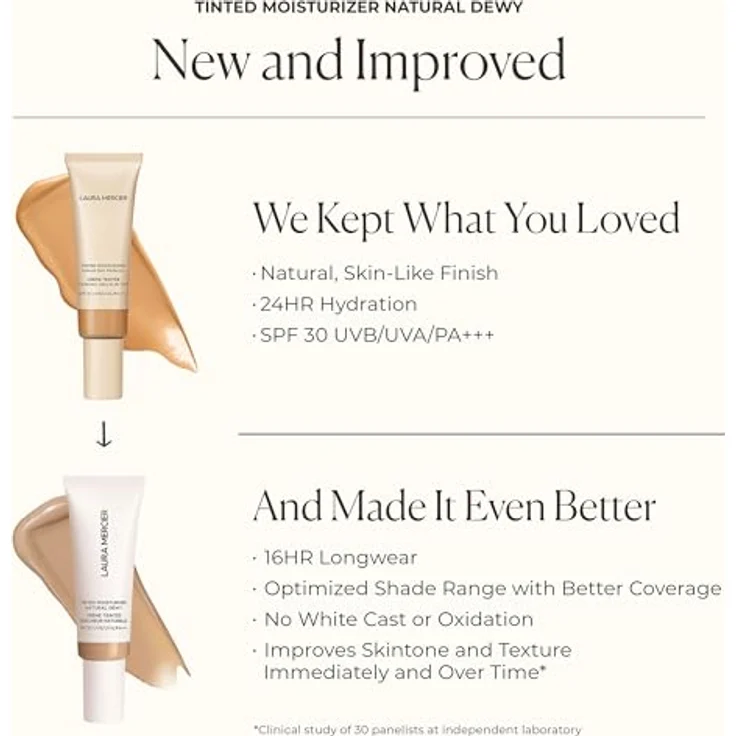 Laura Mercier Tinted Moisturizer Natural Dewy, Creme-Foundation mit LSF 30, 45 ml – Bild 7