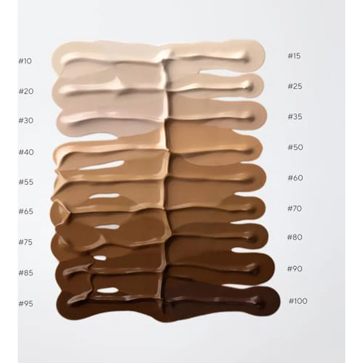 MÁDARA SKINONYM Semi-Matte Peptide Foundation #55 Clay, 30 ml, verstärkt durch kollagenunterstützende Peptide, halbmattes Finish, passt sich der Hauttextur an – Bild 7