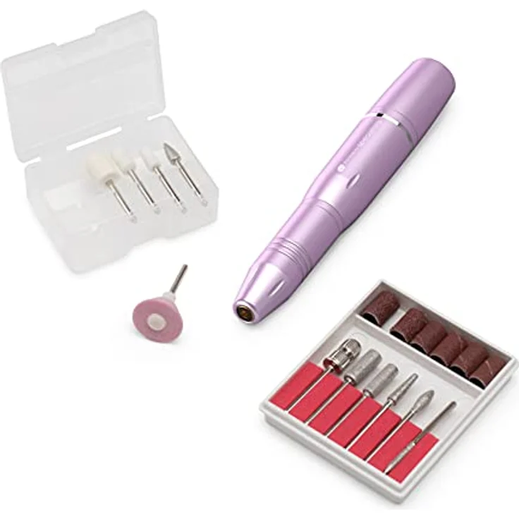 Rio Nagelpflegegerät, Nagelpflege Set - Aufrauhen, Hornhautentfernung, Kürzen, Glätten, Feilen, Reinigen, Polieren – Bild 6