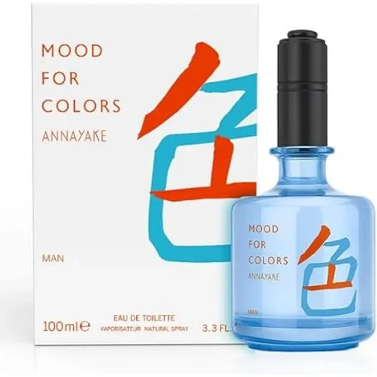 Annayake Mood For Colors Man EDT Spray, Eau de Toilette für Herren, 100ml