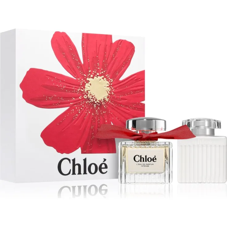 Chloé L’Eau Intense Geschenkset, Damen-Duftset mit 50 ml nachfüllbarem Parfum und 100 ml Bodylotion