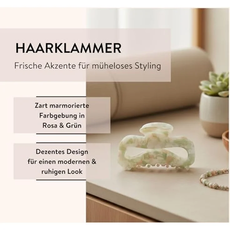PARSA BEAUTY LIFESTYLE Pure Balance Haarklammer, Zeitloses Design für elegante Hochsteckfrisuren, sicherer Halt und vielseitig einsetzbar – Bild 3