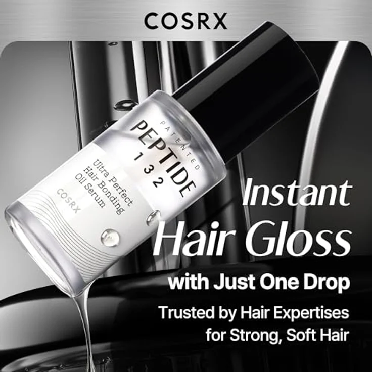 COSRX PEPTIDE 132 Haar-Bonding-Ölserum, 28ml – Leichtes Keratinöl gegen Frizz & Spliss, Argan- und Jojobaöl, für alle Haartypen – Bild 2