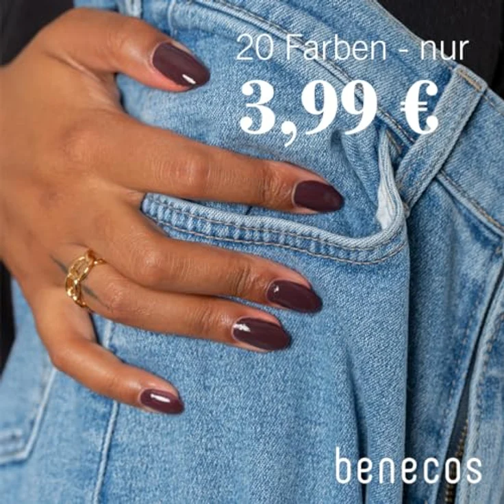benecos - Nail Polish - 20FREE - wasserdurchlässig - 5ml - you- nique – Bild 5