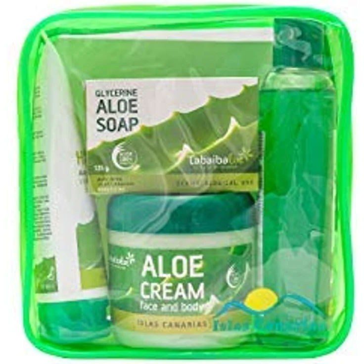 Tabaibaloe-Geschenk-Set Duschgel Face & Body Cream Handcreme Glycerin-Seife  – Bild 4