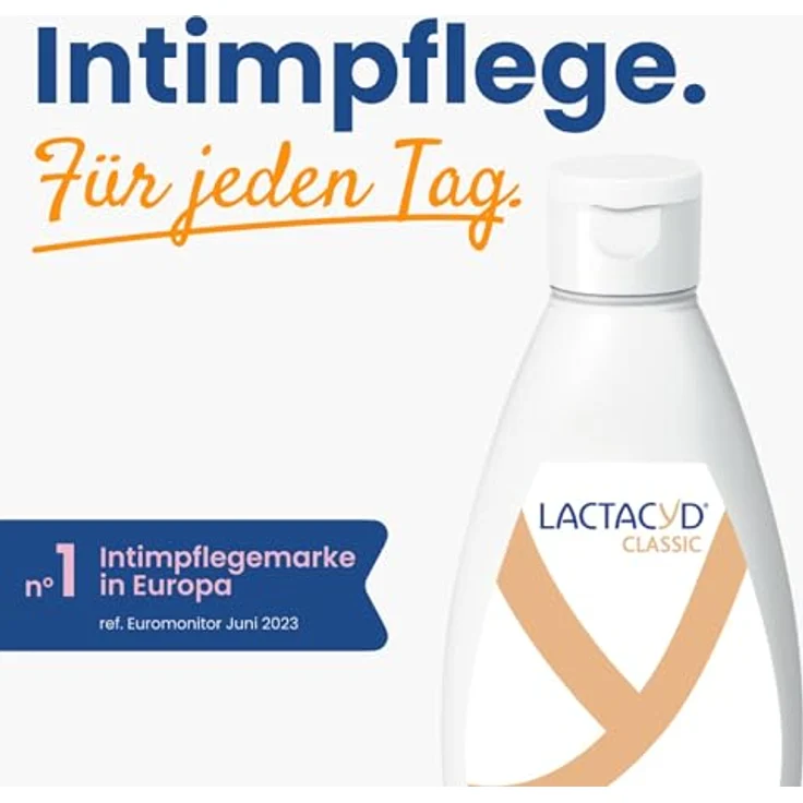 LACTACYD Intimwaschlotion 200 ml, sanfte Waschlotion für die tägliche Intimreinigung – Bild 3