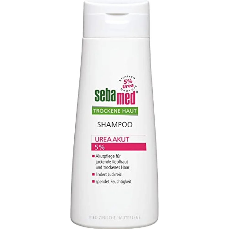 sebamed Produkte sebamed Produkte sebamed TROCKENE HAUT 5% Urea akut Shampoo Haarshampoo 200 ml – Bild 7