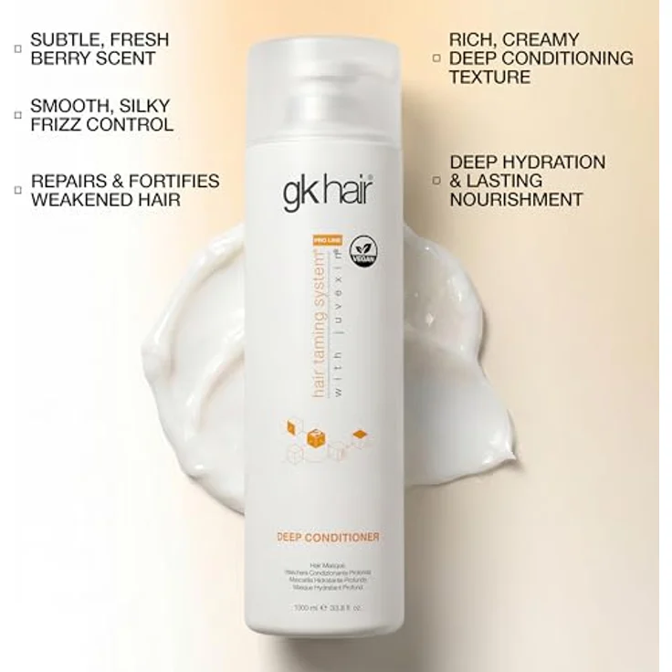 Gk Hair Deep Conditioner Masque Hair Damage Repair Conditioning Mask 1000 ml – Bild 9