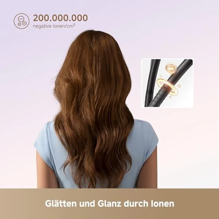 dreame Mini-High-Speed-Haartrockner, 270 g, 100.000 U/min, NTC-Temperaturregelung, negative Ionen, 5 Modi, Weiß – Bild 5