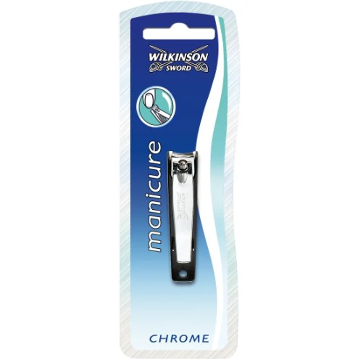 Wilkinson Sword Maniküre Nagelknipsermit Nagelfang in Chrom, 1 St – Bild 2