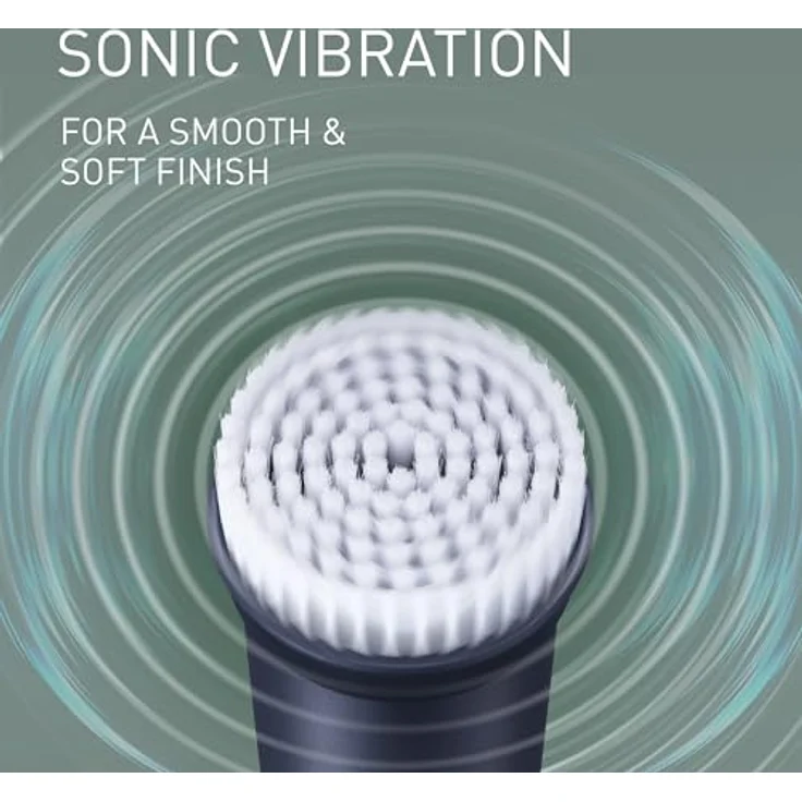 Panasonic ER-CFB1-A503 MULTISHAPE Gesichtsbürsten-Aufsatzset, 3-IN-1-Gesichtsbürsten, Schallvibration, Schwarz – Bild 3