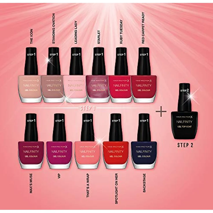 Max Factor Nailfinity Nagellack 12 ml Farbton 200 The Icon – Bild 5