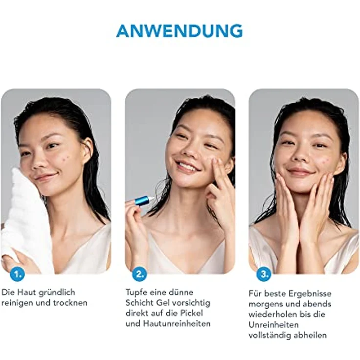 Foreo ESPADA BHA+PHA Blemish Solution, konzentriertes Gel zur gezielten Aknebehandlung, 15 ml, Nachtcreme – Bild 8