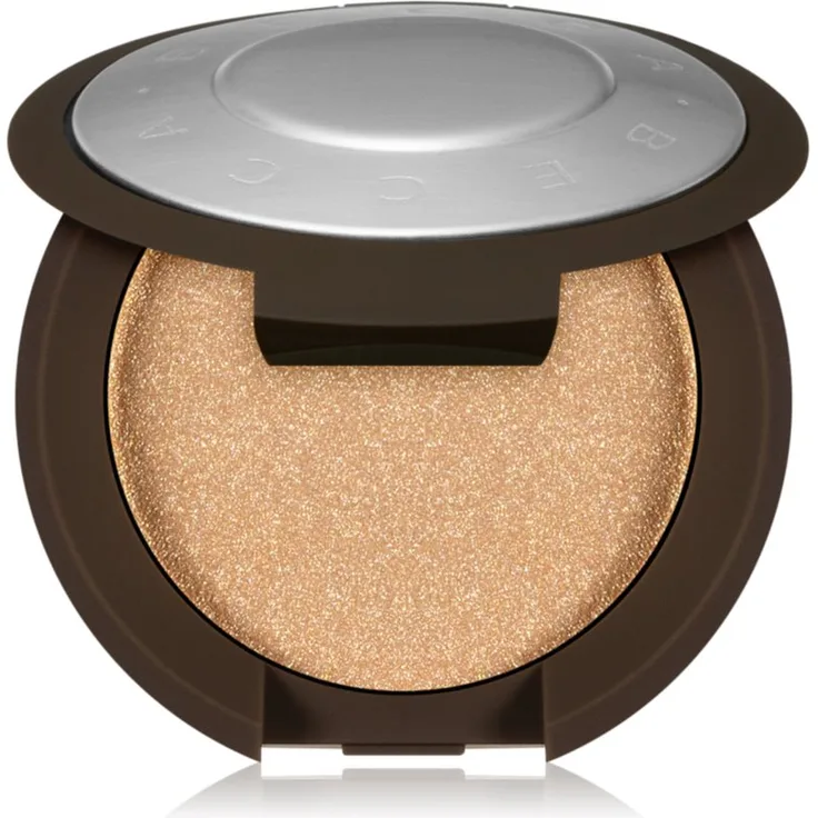 Smashbox x Becca Shimmering Skin Perfector Pressed Highlighter, Highlighter in Farbton Sparkling C Pop, 7 g, reichhaltige Pigmentierung mit intensivem Glow
