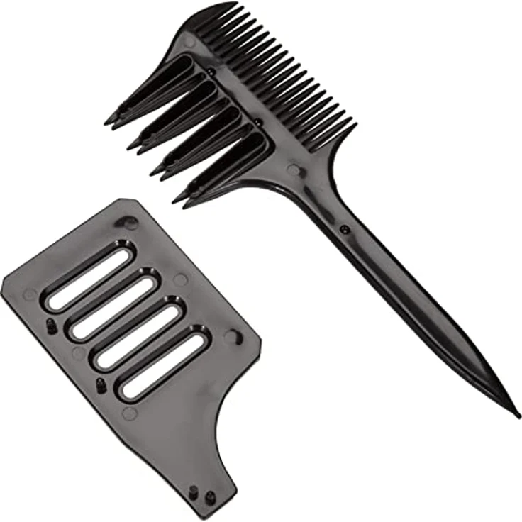 Efalock Professional Strähnenkamm mit Schablone, 1er Pack, (1x 1 Stück) – Bild 1