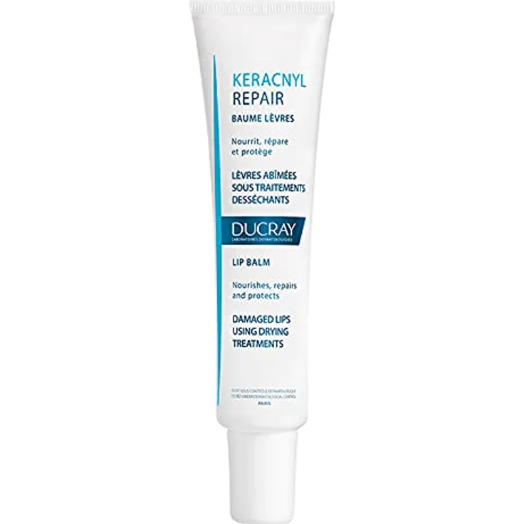 Ducray Keracnyl Repair Baume Levres Balsam Geschädigte Lippen 15 ml, pflegende Wirkung, für alle Lippentypen – Bild 1