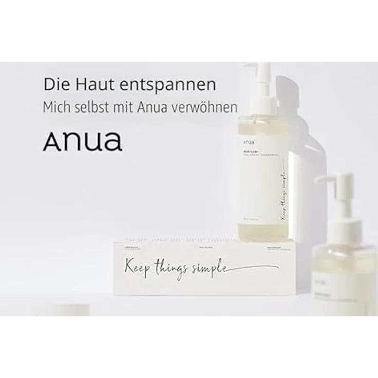 Anua Heartleaf Pore Control Cleansing Oil 200ml – Sanftes Reinigungsöl mit Herzblatt-Extrakt zur porentiefen Make-up-Entfernung und Talgkontrolle – Bild 2
