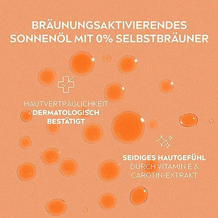 NIVEA SUN Deep Tan Intensive Bräune LSF 6 Sonnenöl 200 ml – Bild 5
