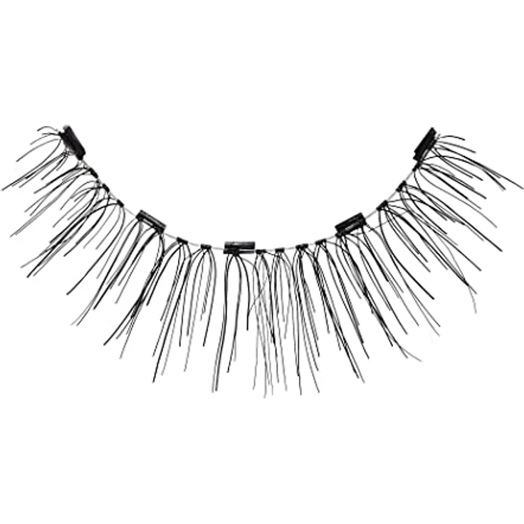 KISS Magnetic Lash Collection Eyeliner & Lash Set 1 Paar magnetische Wimpern und magnetischer Eyeliner, Lure, wiederverwendbare synthetische Wimpern mit 5 doppelt starken Magneten – Bild 4