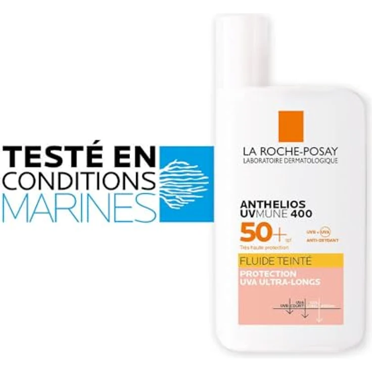 La Roche-Posay Anthelios Fluid Getönt 50+ Sonnencreme 50 ml – Bild 4