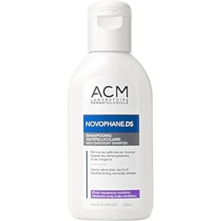 ACM Novophane DS, Anti-Schuppen Shampoo zur Kopfhautpflege, 125 ml – Bild 2