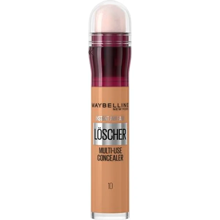 Maybelline New York Abdeckstift, Instant Anti-Age Effekt Concealer, Löscher mit Mikro-Lösch-Applikator, Nr. 10 Caramel, 6,8 ml – Bild 1