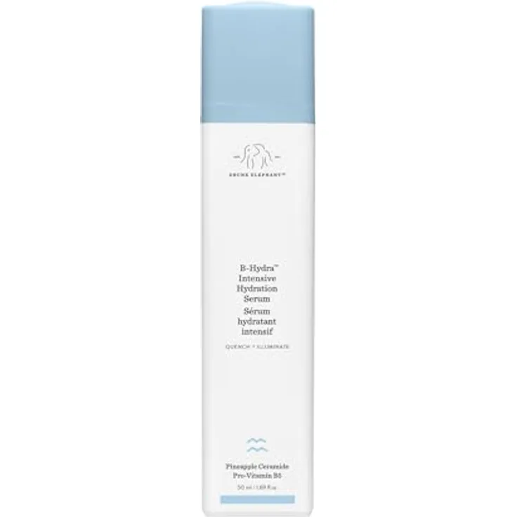 Drunk Elephant B-Hydra Intensive Hydration Serum, 1,69 oz - Feuchtigkeitsspendendes Serum mit Niacinamid und Antioxidantien für glattere Haut