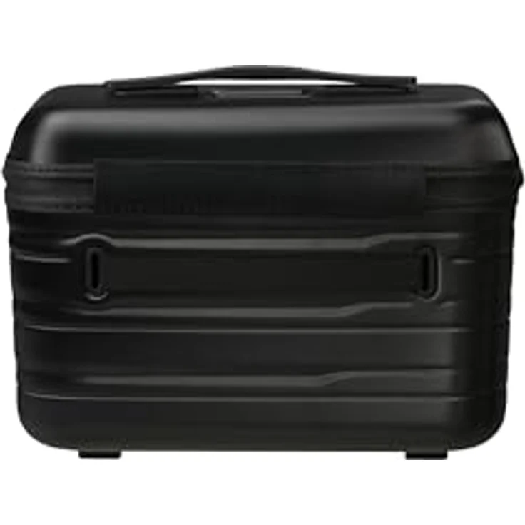 American Tourister Flashline - Kosmetikkoffer, 36 cm, Schwarz (Shadow Black) mit elastischen Schlaufen, Smart Sleeve und abnehmbarem Schulterriemen – Bild 4