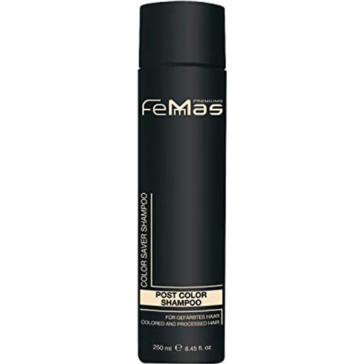 FemMas Post Color Saver Shampoo für coloriertes Haar mit Acai-Öl & UV-Schutz in Friseur-Qualität, 250ml