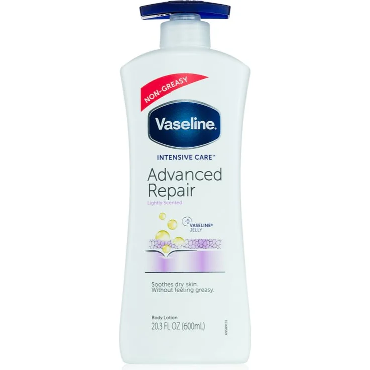 Vaseline Intensive Care, regenerierende Bodylotion mit Pumpe, 600 ml, feuchtigkeitsspendend und hautpflegend – Bild 1