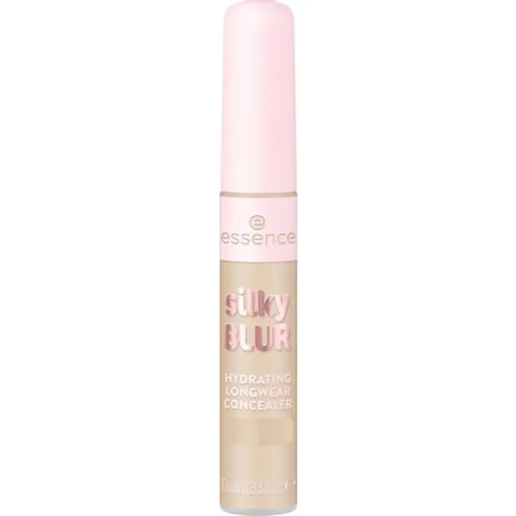 Essence Silky Blur Hydrating Longwear Concealer, 10 ml, mittlere Deckkraft, Farbe 120 - kühl, neutral, wasserfest