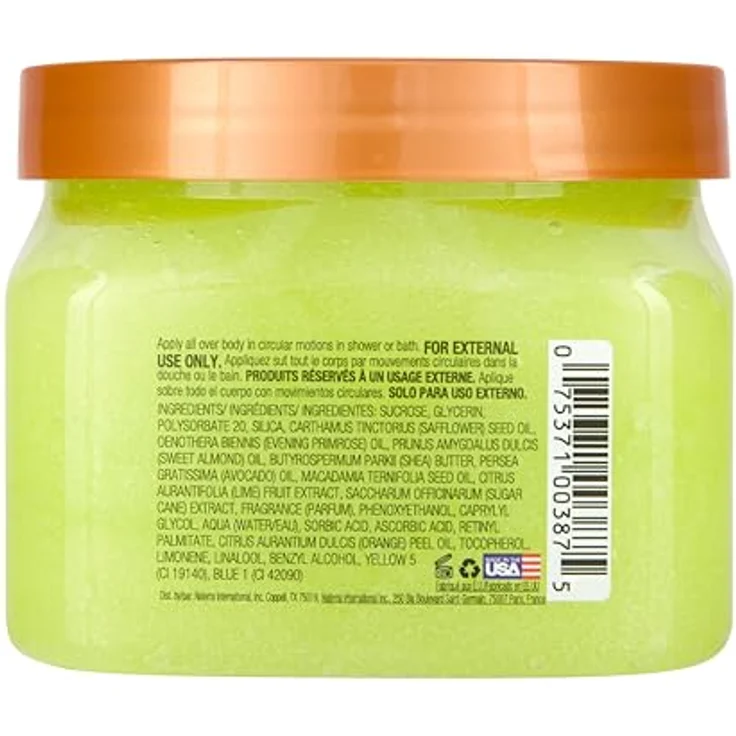 Tree Hut Rainbow Sherbet-Zucker-Pulver, 510 g - Körperpeeling mit Zuckerrohr- und Limettenextrakt, mit AHA und Sheabutter – Bild 4